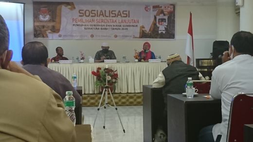 Partisipasi Pemilih Rendah di Pilgub Sebelumnya, KPU Gelar Sosialisasi dengan Jurnalis Padang Panjang