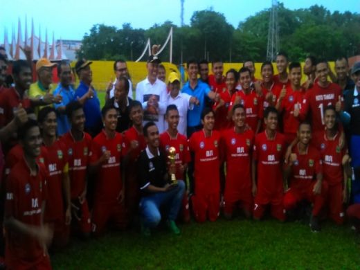 Kesebelasan Kecamatan Koto Tangah Wakili Kota Padang ke Final Irman Gusman Cup 2016