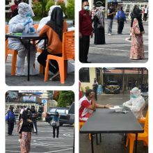 Hari Ini, Puluhan Orang Jalani Rapid Test di Mapolres Bukittinggi