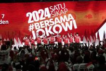 Relawan Muda Tim 7 Satu Sikap Bersama Jokowi hingga 2024