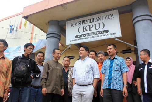KPU Bukittinggi Warning Bakal Pasangan Calon Walikota