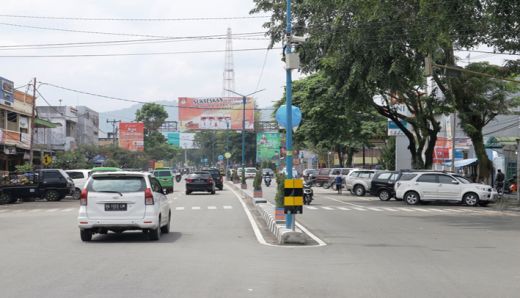 Dishub Kominfo Payakumbuh Pasang CCTV di Jalan Protokol