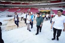 Direktur PPKGBK Diminta Jaga Kondisi Lapangan Stadion Utama GBK