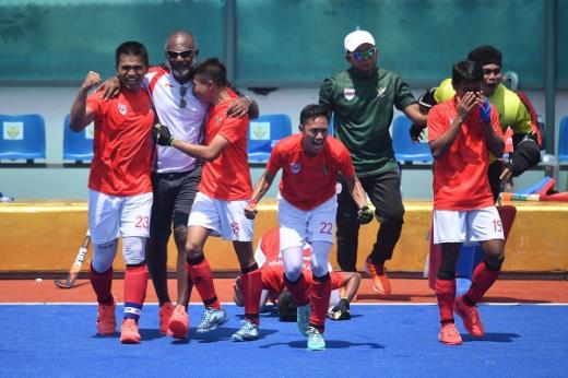 Melaju ke Semifinal dan Lolos ke Asian Games 2022, Timnas Hoki Indonesia Catat Sejarah
