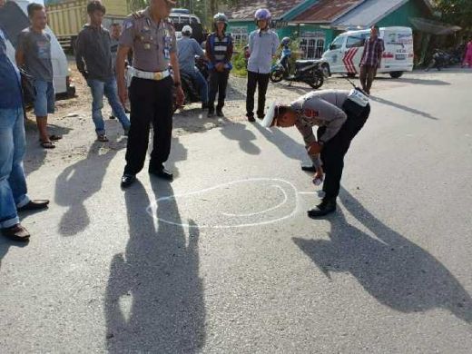 Ditabrak Pajero di Solok, Pengendara Revo Tewas dan Sempat Terpental 20 Meter