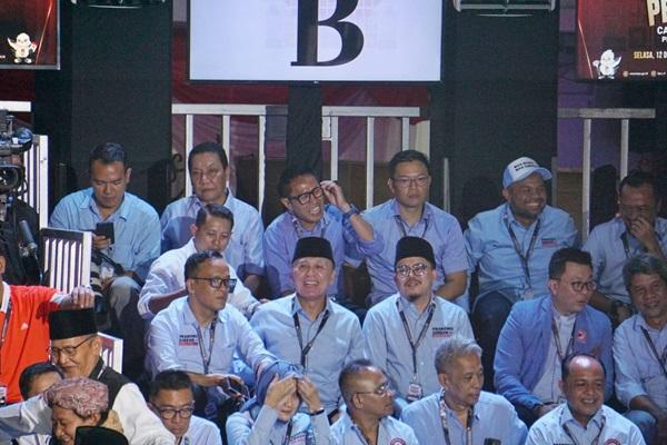 Iwan Bule Dampingi Prabowo Subianto Hadiri Debat Capres Edisi Perdana di KPU