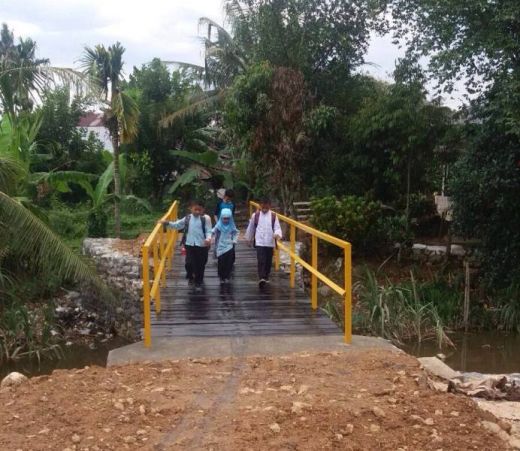 Warga Gembira, Jembatan Kurao–Dadok di Kota Padang Selesai Dibangun