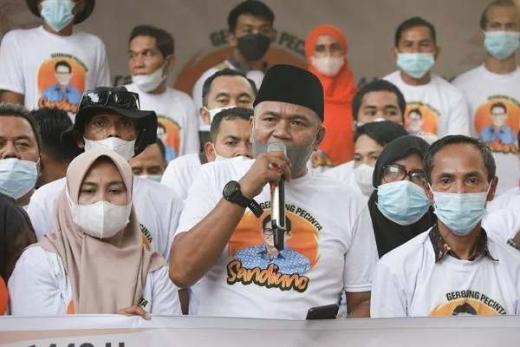 Mampu Bangkitkan Ekonomi dan UMKM, Relawan Sandiaga Uno Sumatera Barat Deklarasikan Diri