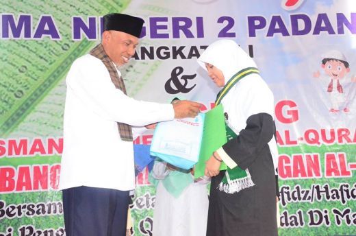 Hafal Quran Terus Digalakkan, Wako Padang: Penghafal Quran Diberi Kebebasan Pilih Sekolah