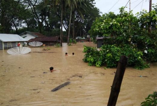 Ratusan Rumah Terendam Banjir di Ujung Gading Pasaman Barat