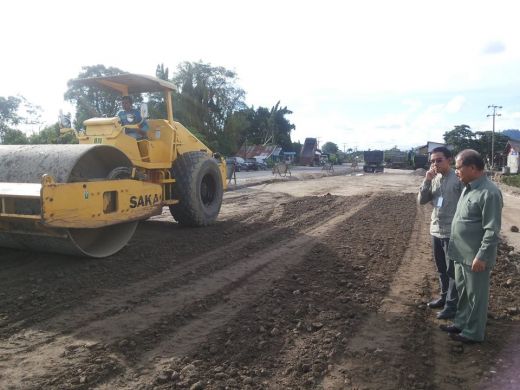 Pembebasan Lahan Tuntas, Pembangunan Jalan By Pass Padang Pariaman-Padang Capai 75 Persen