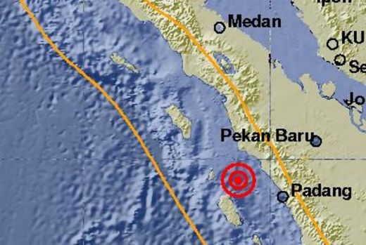 Gempa 5,2 SR Goyang Pariaman dan Terasa Sampai ke Padang