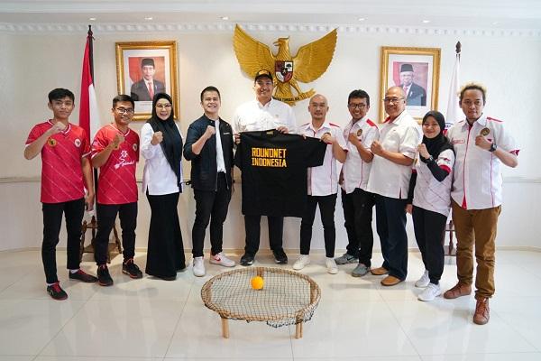 Menpora Dito Sambut Baik Perkembangan Olahraga Roundnet di Indonesia