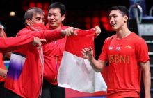Jonathan Christie Pastikan Indonesia Juara Piala Thomas