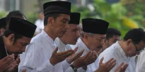 Jokowi Dijadwalkan akan Shalat Idul Adha di Padang
