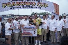 Persebo Juara Prabowo Cup Football Pemalang Open 2023, Hashim Sebut Prabowo Perhatian Terhadap Sepakbola