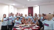 Relawan G-Nesia Menembus Malaysia, Diah Warih Ingatkan Prabowo Subianto Pahlawan PMI