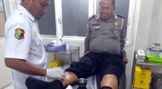Tertibkan Balapan Liar, Perwira Polisi di Padang Malah Jadi Korban