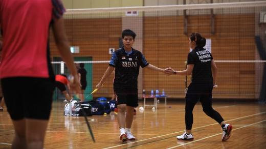 Tim Indonesia Jalani Latihan Perdana di Chiyoda Sports Center