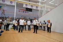 Buka Kejurnas Squash 2022, Menpora Amali Nilai PB PSI Luar Biasa Dalam Pembinaan Atlet