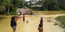 2 Kecamatan di Dharmasraya Terendam Banjir