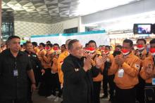 Kepala BP2MI Kawal Langsung Pelepasan 419 PMI dari Senayan-Bandara Soekarno Hatta