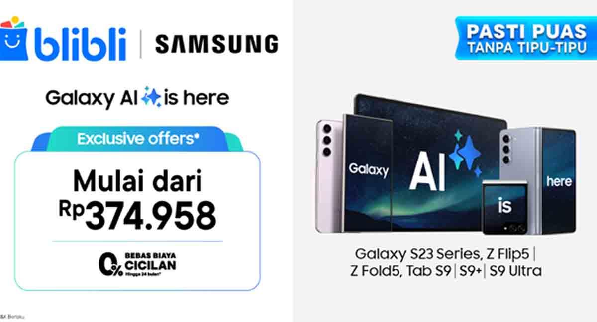 5 Rekomendasi Samsung Galaxy Tab di Blibli