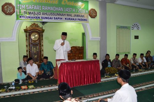 TSR ke Sungai Sapih, Wako Padang: Musibah, Menghapus Dosa dan Mengangkat Derajat