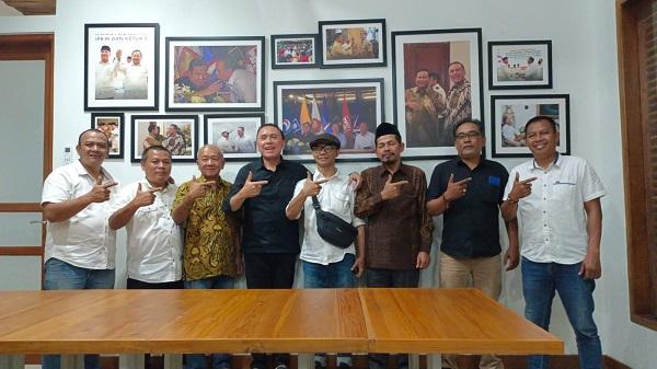 Silaturahmi dengan Iwan Bule, DPD ProJo Jabar Kembali Tegaskan Dukungan ke Prabowo Subianto di Pilpres 2024