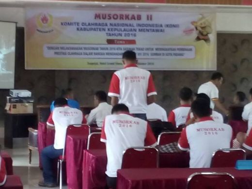 Dibahas Dalam Musorkab KONI, Kabupaten Kepulauan Mentawai Diminta Kembangkan Olahraga Berbasis Kearifan Lokal