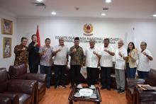 Bertemu Ketum KONI Pusat, Plt Menpora Bicarakan Persiapan PON 2024 Aceh-Sumut