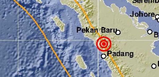 Setelah Gempa 4,7 SR di Mentawai, Sumbar Diguncang 6 Kali Gempa Susulan