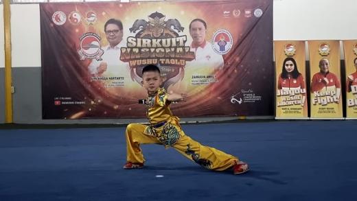 GoSumbar.com Atlet wushu cilik DKI Jakarta,