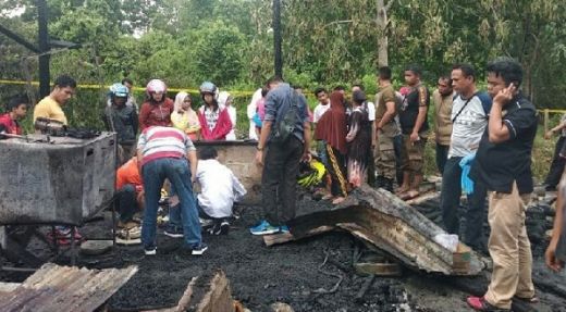 Tragis... Terjebak dalam Rumah yang Terbakar, 3 Balita Tewas di Solok
