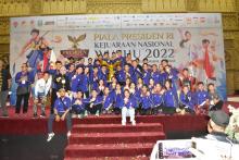 Kejutan, DKI Jakarta Juara Umum Kejurnas Wushu 2022