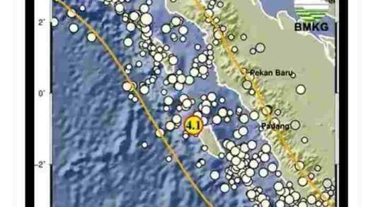 Gempa 6,1 SR Guncang Mentawai, Getaran Dirasakan Hingga Padang, Begini Penjelasan BMKG
