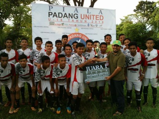 Piala Padang United U-18 Tahun 2016 Berjalan Sukses