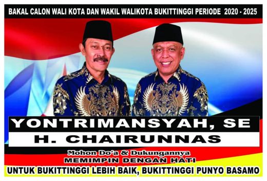 Ikuti Pilkada 2020, Partai Demokrat Usung Pasangan Yontrimansyah - Chairunnas pada Pilwako Bukittinggi