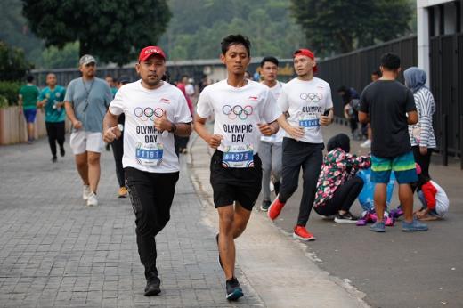 NOC Indonesia Sebar Misi “Ayo Bergerak” di Peringatan Olympic Day 2023