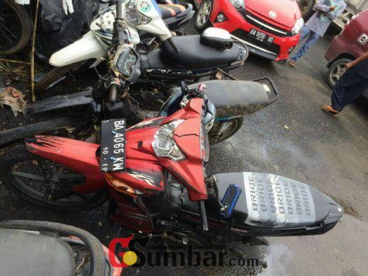Kecelakaan Maut di Jalan Lintas Sumatera Dharmasraya, Pengendara Sepeda Motor Tewas