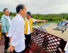 Presiden Jokowi Blang Akan Bangun Delapan Lapangan Sepakbola di IKN