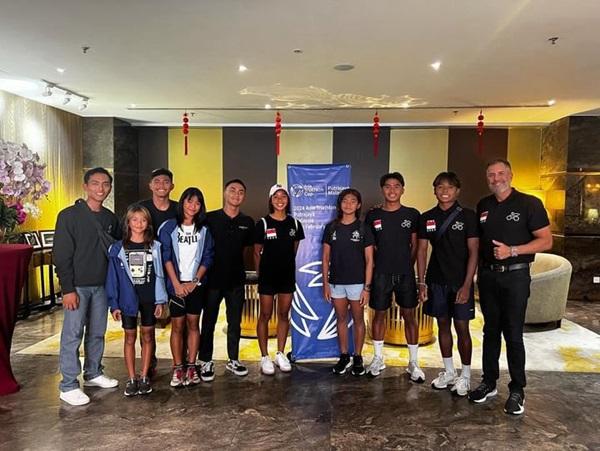 6 Triathele Indonesia Siap Berlaga di Asian Triathlon Cup 2024 Putra Jaya