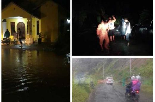 Diguyur Hujan Lebat, Banjir dan Longsor Terjadi di Sejumlah Tempat di Agam