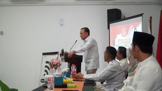 Konsolidasi Pemenangan Pemilu 2024 di Jatim, Iwan Bule Minta Kader Jangan Terpecah-belah dan Tetap Solid