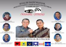 W-Fi Koalisi Badunsanak,5 Partai Pengusung , 1 Pendukung