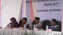 Rapat Pleno KPU Kota Payakumbuh Tetapkan 3 Paslon