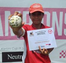 Rohmalia Pecahkan Rekor Dunia Cricket di Seri Bali Bash International