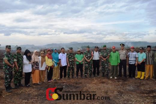 Pemkab Dukung Program Ketahanan Pangan Nasional: TNI Cetak 199,46 Hektar Sawah Baru di Limapuluh Kota
