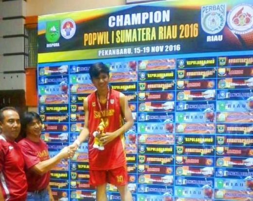 Wah, Anak Walikota Padang Ternyata Masuk Skuad Tim Basket Kota Padang