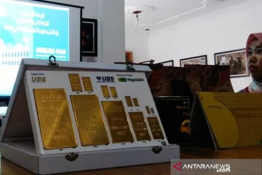 Harga Emas di Pegadaian Area Padang Terus Naik Hingga Rp952.000 per Gram